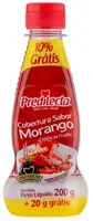 Cobertura Para Sorvete Morango Predilecta Premium Squeeze 220g Grátis 20g