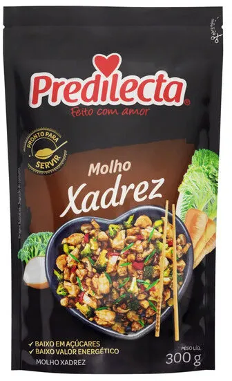 Molho Xadrez Predilecta Sachê 300g