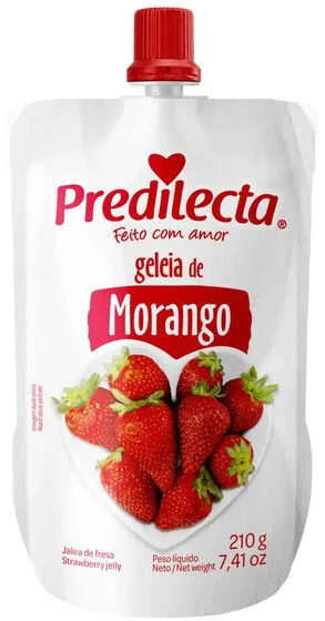 Geleia Morango Predilecta Squeeze 210g