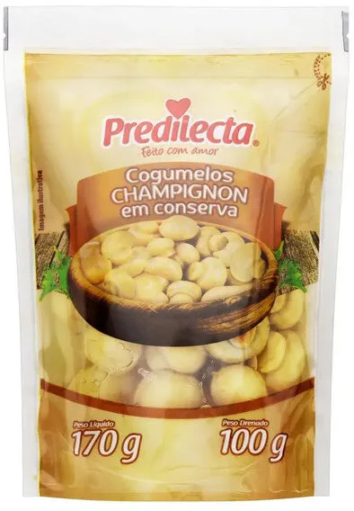 Cogumelo Champignon Em Conserva Predilecta Sachê 100g