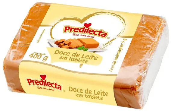 Doce De Leite Tablete Predilecta 400g
