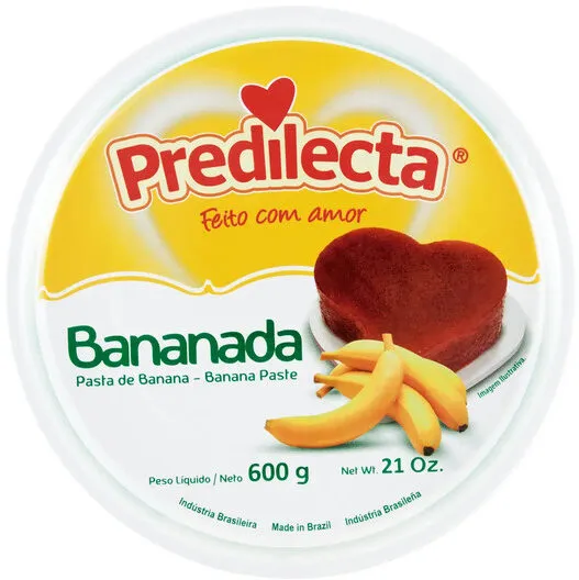 Bananada Predilecta Lata 600g