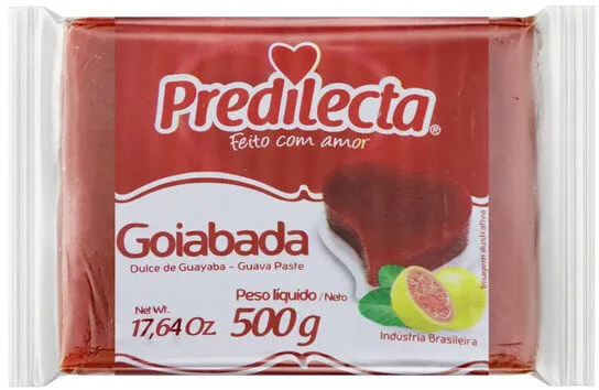 Goiabada Predilecta Barra 24x 020 | Doce De Goiabada Predileta 36/500grs