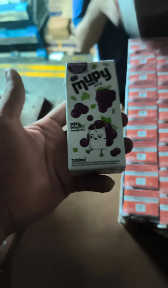 Bebida à Base De Soja Uva Mupy Caixa 200ml