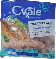 Filé de tilápia congelado