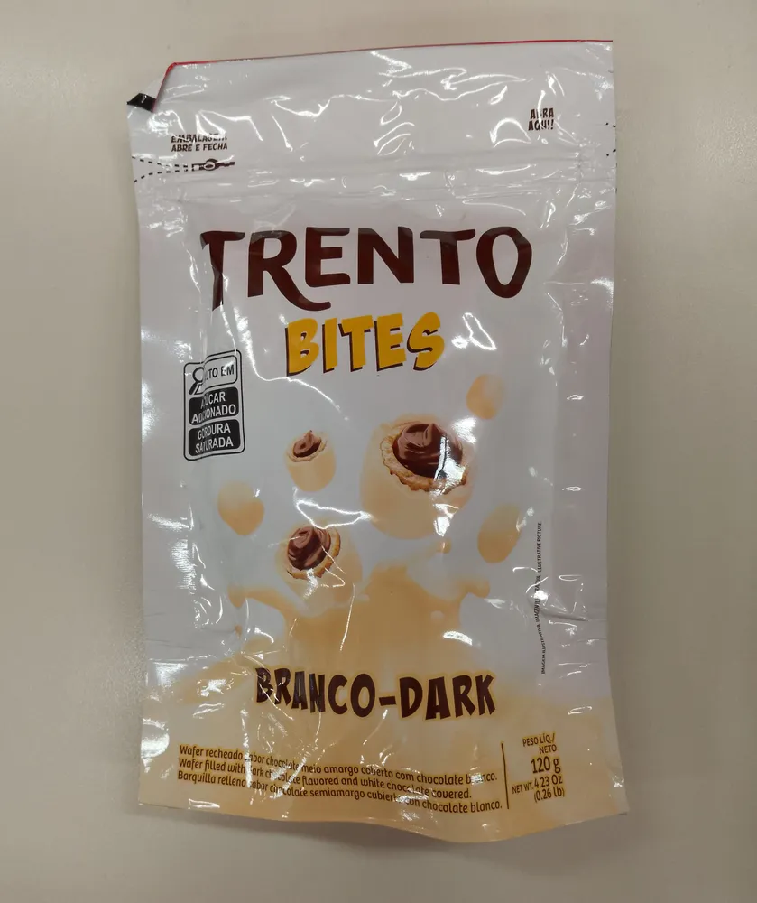 Trento Bites Branco Dark 120g