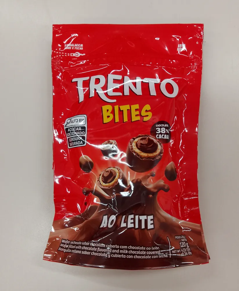 Trento Bites Ao Leite 120g