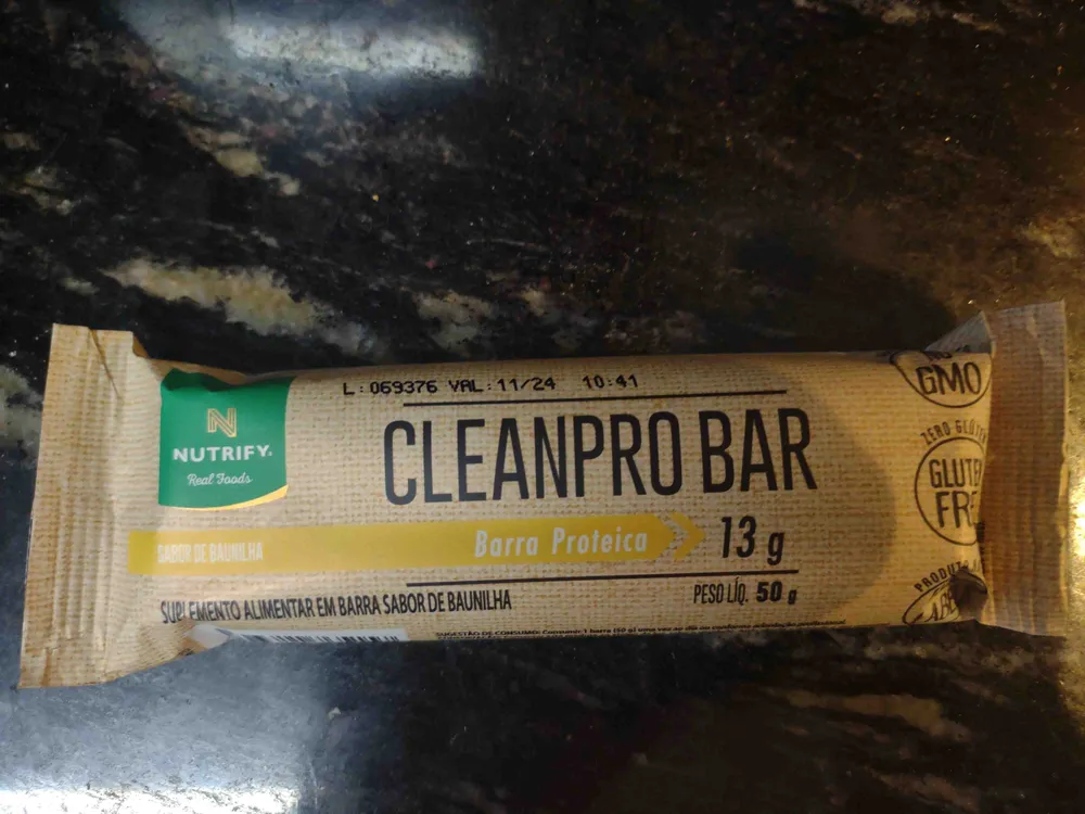 CLEANPRO BAR - sabor de baunilha