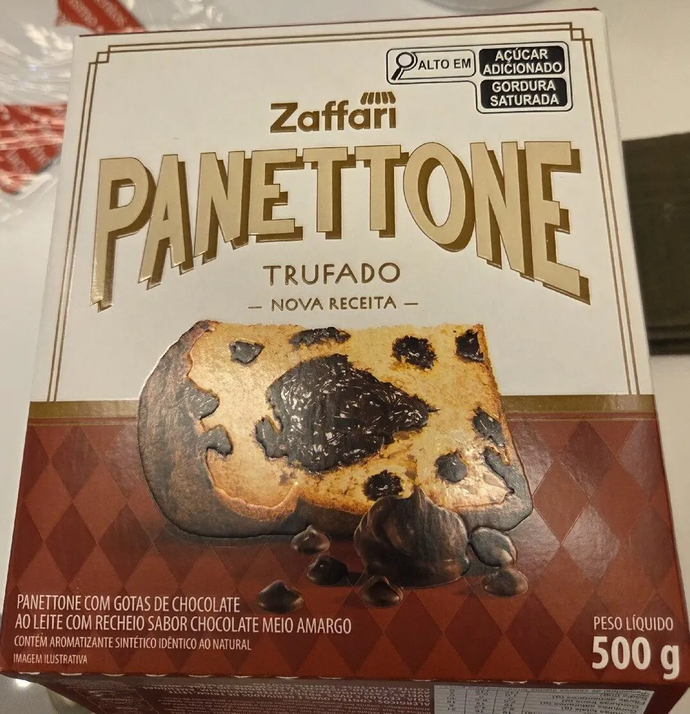 Panetone trufado