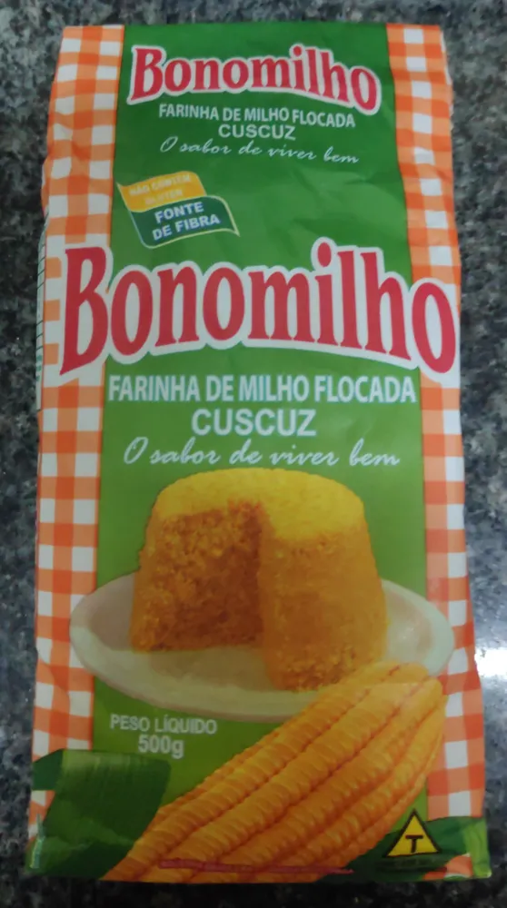 Bonomilho - Farinha de milho flocada - Cuzcuz