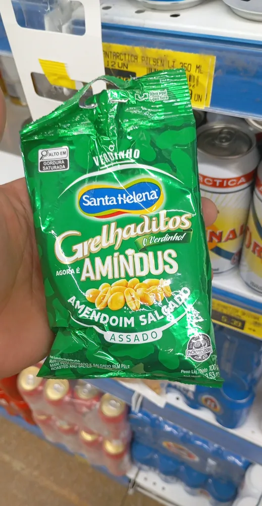 Amendoim Levemente Salgado