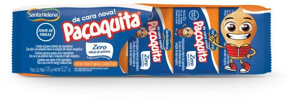 Pack Doce De Amendoim Paçoquita Pacote 176g 8 Unidades