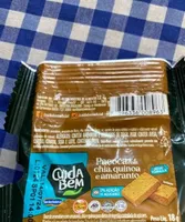 Paçoca com chia, quinoa e amaranto