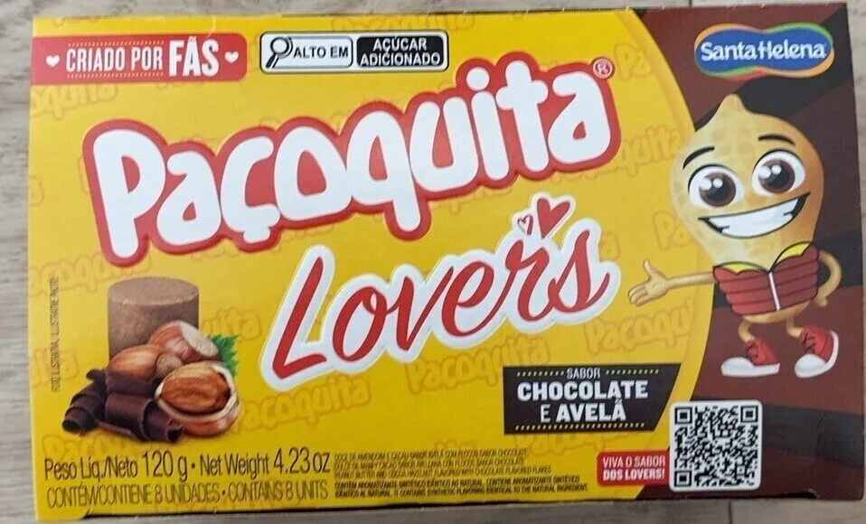 PAÇOQUITA LOVERS 120G