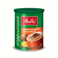 Cappuccino Solúvel Chocolate Com Laranja Melitta Lata 200g