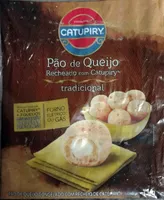 Pão de queijo recheado com catupiry tradicional