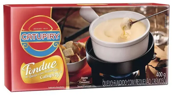 Fondue De Queijo Emmental, Gruyère E Catupiry Original Apeti Caixa 400g