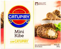 Miniquibe Congelado Pré Frito Recheio Catupiry Original Caixa 300g