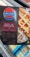 Pizza Artesanal Pepperoni Com Catupiry Original Caixa 490g