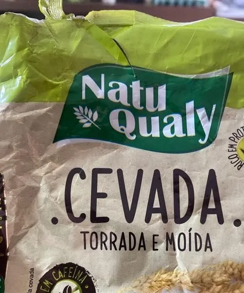 Cevada torrada e moída