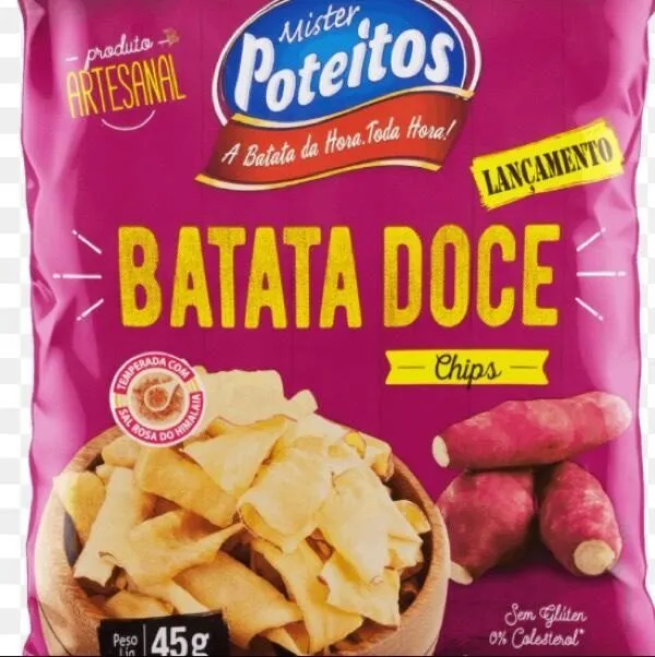 Chips de Batata doce