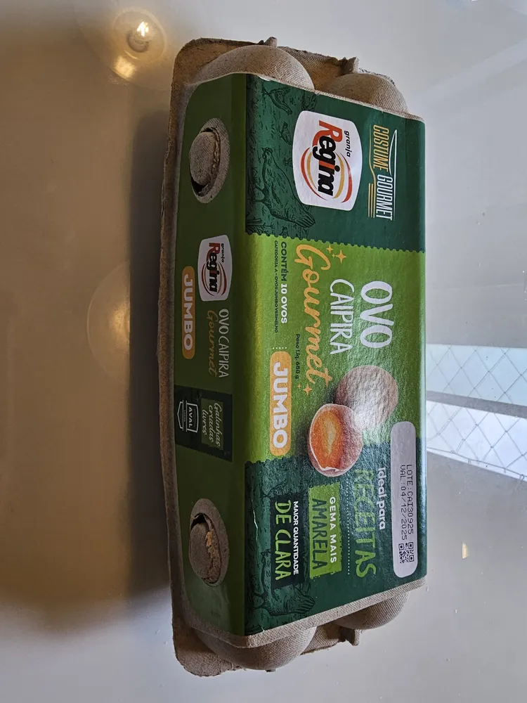 Ovo Caipira Gourmet Jumbo