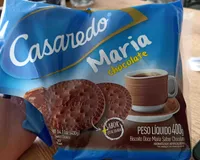Biscoito doce Maria sabor chocolate
