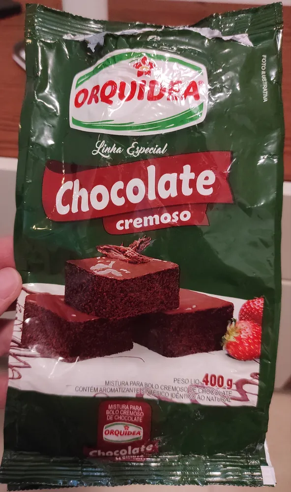 Mistura para Bolo Cremoso de Chocolate