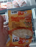 Hambúrguer empanado lar 100g