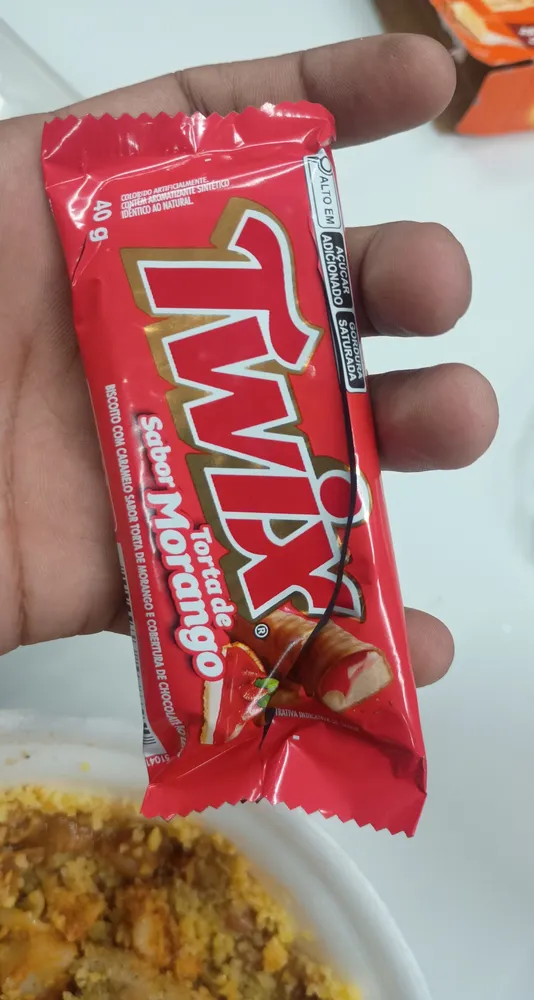 Twix Sabor Torta De Morango