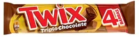 Bombom Triplo Chocolate Twix Pacote 80g 4 Unidades
