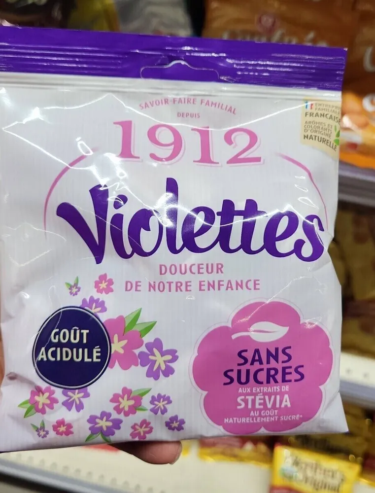 Violettes douceurs de notre enfance