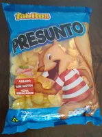 Salgadinho de milho assado sabor presunto