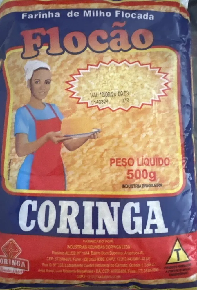 Farinha De Milho Flocada, Pronto