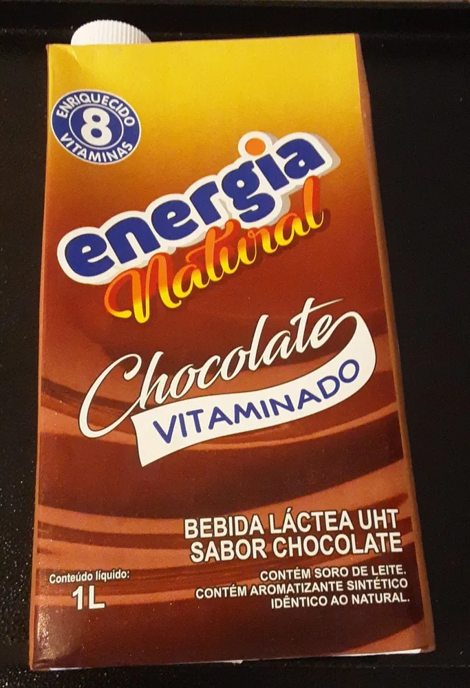 Bebida láctea sabor chocolate - Energia Natural