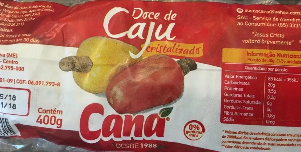 Doce de Caju