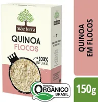 Quinoa Em Flocos Integral Orgânica Mãe Terra Caixa 150g