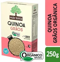 Quinoa Em Grãos Integral Orgânica Mãe Terra Caixa 250g