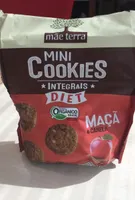 Mini Cookies Integrais Diet Maçã e Canela