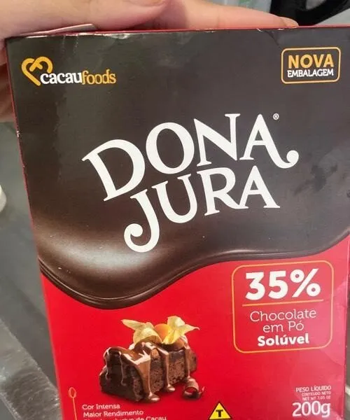 Chocolate em pó solúvel 35%