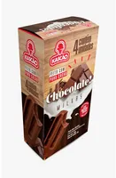 Pack Picolé Chocolate Kascão Milkas Caixa 220g 4 Unidades