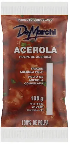 Polpa De Fruta Acerola De Marchi Pacote 100g