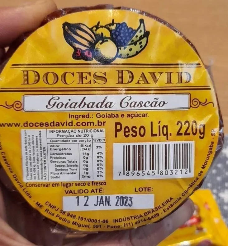 goiabada cascao