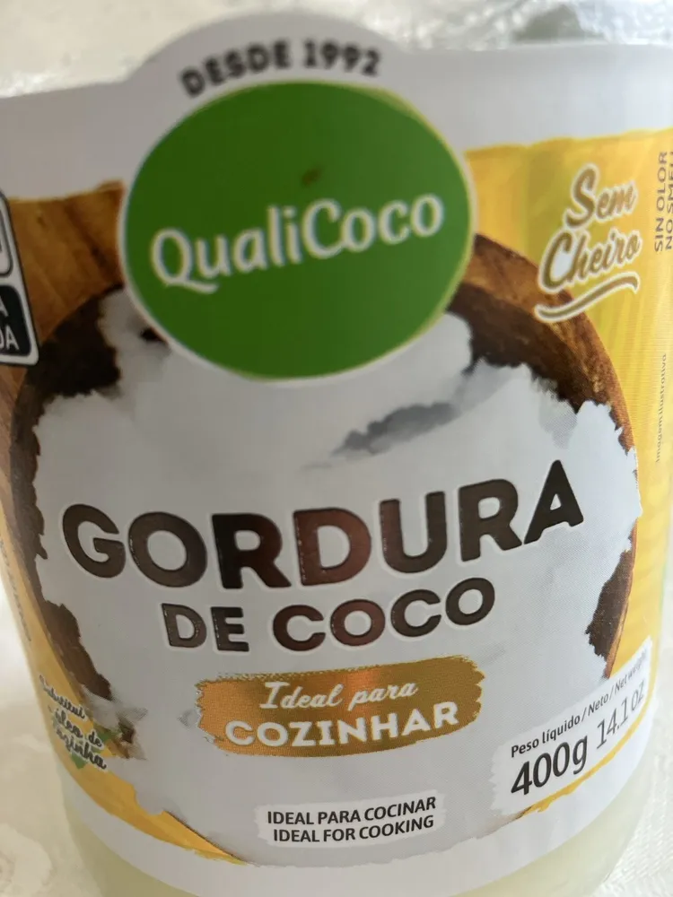 Gordura de Côco