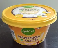 Manteiga de Coco Com Sal Qualicoco Sabor Manteiga