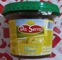 Doce cremoso sabor banana