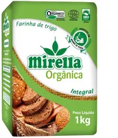 Farinha De Trigo Integral Orgânica Mirella Pacote 1kg