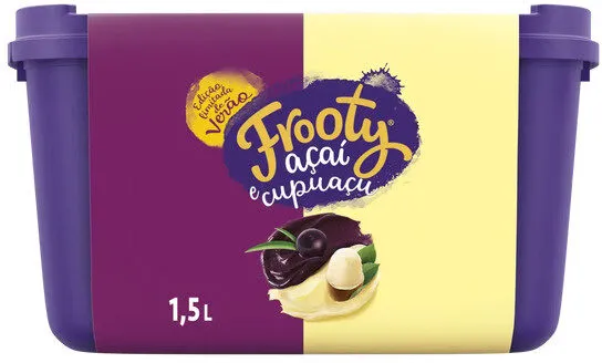 Sorbet Açaí E Cupuaçu Frooty Pote 1,5l