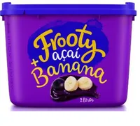 Sorbet Açaí E Banana Frooty Pote 2l
