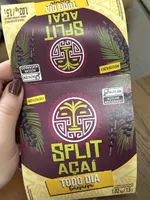 Split Açaí Todo Dia Sabor Banana